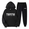 trapstar bag 23 Tracksuit Men's Tech Track Suits Hoodie Europe American Basketball Football Rugby Two-piece with Women's Long Sleeve Hoodie Jacket Trousers Spring 774