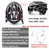 Casques de cyclisme BOLER casque de vélo homme femmes sécurité en plein air moto vélo lentille amovible visière route de montagne 230801