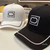 2023-Ontwerpers baseball caps Luxurys cap effen kleur letter eend hoeden sport temperament honderd nemen couplecap casual reizen zonnescherm hoed