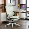 2D ayarlanabilir kol dayama, yüksek arka masa bilgisayar sandalye, yeşil ergonomik örgü ofis sandalye