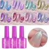 Vernis à ongles 75ml Glitter Magnetic Cat Eye Gel Aurora Shimmer Vernis Semi Permanent Manucure Art Supplies 230802