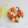 Decorative Flowers Berry Stems Artificial Olive Fruit Branches For El Home Party Decoration Fall Grass Wreath Inexpensive Christmas