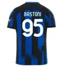 Фанаты Player 23 24 Lukaku Soccer Jersey Barella Inters S Lautaro Vidal J. Correa 2023 Футбольная рубашка Calhanoglu Gagliardini Мужская форма Детская _Джерси