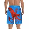 Shorts pour hommes Summer Beach Maillot de bain Maillots de bain à séchage rapide Squid Print Men Respirant Sexy Male