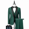 Costumes pour hommes 2023 Costume pour hommes grande taille avec col de fruits affaires Gentleman robe de soirée Costume Homme