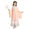 Ubranie etniczne Tradycyjne hanfu elegancka dziewczyna scena scena szata sukienka chińska styl hanbok stroja