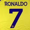 Al-Nassr FC No.7 Ronaldo Football Shirt Saudi League Home Football Jersey Set Kit d'entraînement pour hommes et enfants