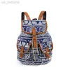 Sacs d'école sacs d'école de style ethnique impression sac à dos femmes sac de voyage sac à dos de loisirs grande capacité cartable étudiant Plecak Damski Z230802