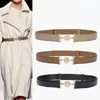 Belts Women's Belt Leather Decoration Suit Coat With Skirt Fashion Versatile Sweater Waist Closure Buckle Vintage Designer