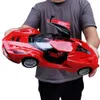 ElectricRC Car Large Size 1 14 Electric RC Car Remote Control Car Machines On Radio Control Vehicle Toys For Boys Door Can Open 6066 230801