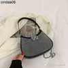 Luxe Hobos Populaire Parti Sacs Texture Aisselle Sac Pour Femmes 2023 Nouvelle Mode Strass Sac À Bandoulière Niche Chaîne Bandoulière Sacs