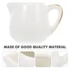 Dinnerware Sets Ceramic Creamer Jug Serving Pitcher Kitchen Sauce Cup Classic For Coffee Tea Sauces ( Size )