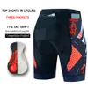 Pantaloncini da ciclismo Tre tasche Pantaloncini da ciclismo da uomo traspiranti Pantaloncini da mountain bike antiurto Pantaloncini da MTB ad asciugatura rapida estivi con imbottitura in gel Coolmax 230801