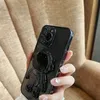 Корпуса сотовых телефонов роскошные кронштейны астронавта для iPhone 14 Pro Max 13 12 11 XS Max X XR 8 7 14 Plus Cart Cartoon Stand Transparent Cover L230731