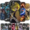 Слушания мобильного телефона Demon Slayer Kamado Zenitsu для iPhone 13 12 11 Pro Max Mini X XR XS Max SE 5 5S 6 6S 7 8 Plus Chole Case Full Shrope Shell L230731