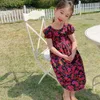 Girl s Dresses Girl Dreses Princess Fairy Floral Backless Casual Sundress Holiday Beach Party Wedding Dress Children Summer Clothing Style 230802