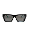 2023 New luxury designer Show style fashion box color mirror leg tide male star same sunglasses female z1556