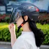 Cycling Helmets Motorcycle Helmet Windproof Electric Bike Ultralight Half Summer Sunscreen 7 Styles 230801