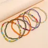 Enkelbanden LETAPI Multicolor Kralen Ketting Enkelband Voor Vrouwen Stellen Zomer Sieraden Trendy Elegante Vakantie Strandfeest Accessoires Geschenken