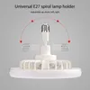 Electric Fans Ceiling Fan with Lamp Converter Base Cooling Fan Light Remote Control Home Chandeliers Speed Fan for Bedroom R230803