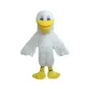 Alta qualità nuovo White Pelican Mascot Animals Costume Abbigliamento Adulti Party Fancy Dress Outfit Halloween Xmas Outdoor Parade Suits