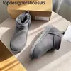 Nieuwe 2023 Australië Designer Mini Snowboots Heren Dames Booties Ugss Modemerk Winter Boot Australië Slijtage Wollen Schoenen Schapenvacht Bont voor Mannen Laarzen Tasman