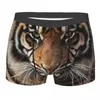 Calzoncillos Sexy Boxer Cool Tiger Wallpaper Art Shorts Bragas Calzoncillos Hombres Ropa interior Naturaleza Animal Transpirable Para Hombre Tallas grandes