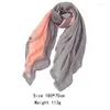 Etniska kläder Crinkle Scarf Polka Dot Print Shawl Winkle Wrap Women Scarves Muslim Hijab Turban Headscarf Neck Cover Pashmina Bufanda