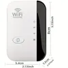 1pc Long Range WiFi Extender - Boost Signal up to 2640sq. ft and Connect up to 25 Devices - Easy 1-Tap Setup - Ethernet Port for Wired Connections