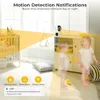 4MP WiFi Camera with Dual Screens Baby Monitor Night Vision Indoor Mini PTZ Security IP Camera CCTV Surveillance iCsee Cameras