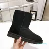 Designer Boots Classic Warm Boots Women Mini Half Snow Boot Winter Satin Ankel Bow Tasman Boots Boots Tisten