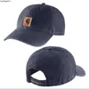 Ball Caps Carhart Cap Baseball for Men and Women Workwear Soft Top Versatile Casual Curved Brim Big Head