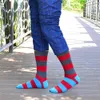 Men s Socks High Quality Brand Classic Striped Combed cotton Colorful Happy Fashion Casual harajuku Men 230802