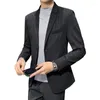 Garnitury męskie 2023 Autum Wedding Suknia Men Style Korean Blackblazer Jacket Fashion Casual Suit Business Blazers Costume Homme