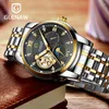 Relógios de pulso GLENAW 2023 Relógio masculino Top Fashion Business Automático à prova d'água Mecânico Montre Homme Box