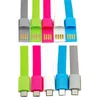 Armband USB Snabbladdningsdata Kabel Portabel Micro V8 Typ C Laddartrådsladd för Samsung Huawei Xiaomi