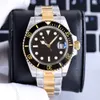 Luxury Watch Mens helautomatisk mekanisk klocka 41mm designer klockor keramiska fodral Glow Watchwrist High Quality Watchs Life Waterproof Montre de Luxe