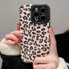 Cell Phone Cases Hot Leopard Print Phone Case for iPhone 14 11 13 Pro Max MiNi 6 S 7 8 Plus X XS Max XR Animal Shockproof Soft Cover L230731