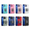 Flag Rugged Defender Heavy Duty Cases Anti-Slip Ring Stand Kickstand Holder Shockproof Cover For iPhone 15 Pro Max Samsung S23 FE A25 A14 A24 A34 A54