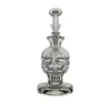 Fab Egg Hookahs Glass Bong Recycler Mini Pipe à eau pour fumer Dab Rig 17cm de hauteur avec joint de 14mm