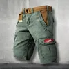 Mäns jeans denim shorts fickutgåva 3D utskrift avslappnad blandad färgkvalitet bra sommar slitage sa sa