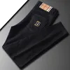 Mans, qualidade original bordou homens calças casuais de designer casual tb warhorsespantes de moletom de calça de calça de calça jeans Novo chegada 32