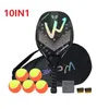 Raquettes de tennis Raaquete Beach Ajouter des balles 3k Racket de surface rugueuse en fibre de carbone complète avec sac de couverture Envoyer une exagération de haute qualité 230801