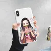 Capas de telefone celular Kamado Nezuko Kimetsu No Yaiba Demon Slayer Phone Case para iPhone 14 13 12 11 Pro Max 7 8 Plus SE X XS MAX XR Coque Cover Fundas L230731