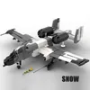 Diğer Toys Fighter MOC Yapı Taşları 10 Warthog Uçak Bir Montaj Diy Eğitim Uçak Modeli Tuğla Çocuklar Noel Hediye 230801