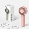 Wentylatory elektryczne mini silnik ręczny wentylator USB ładowalny ful wiatr przenośny wentylator słodki projekt fan biurka osobistego dla dziewczyny r230802