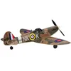 Aircraft Modle Spitfire RC Plane 2 4G 4Ch 6 Axis Epp Foam 450mm Wingpan One Key Aerobatic RTF Warbird Mini Airplane Toys Gifts 230801