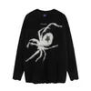 Men's Sweaters Vintage Clothes Spider Fluffy Round Neck Sweaters Female Autumn and Winter Lazy Oversized Couple Mohair Knit Sweater for Men J230802