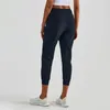 Active Pants High-Rise Cropped Jogger With Pocket Women Buttery-soft Weightless Running Yoga For Low-impact Workouts Sports Capris