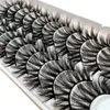 False Eyelashes Wholesale Fluffy 3D Mink Lashes maquillage Mink False Eyelashes pestana Dramatic Volume Bulk Fake Eyelash Wholesale Lashes x0802